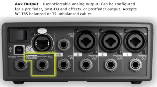 T1 Aux Output