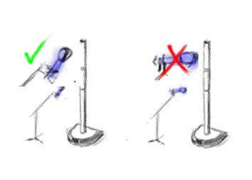 Microphone positioning on a stand