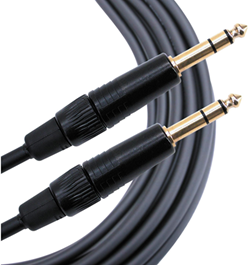 1/4" Male TRS to 1/4" Male TRS  Cable