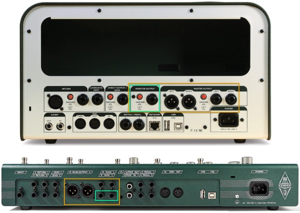 Kemper Profiler Outputs