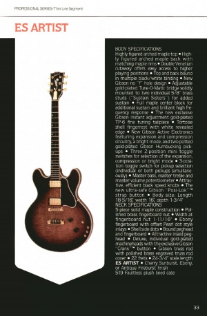 Gibson ES Artist