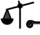 Unbalanced scales.svg